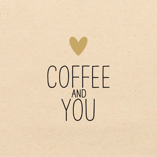 Servietten COFFEE + YOU