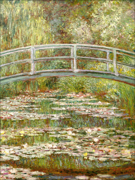 Keilrahmenbild MONET BRIDGE