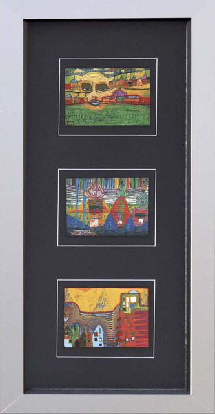 Kunstdruck HUNDERTWASSER