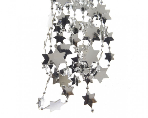 Perlenkette STAR silber