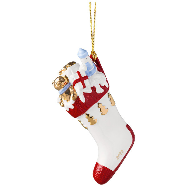 Christbaumschmuck Hänger Nikolausstiefel