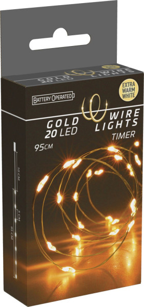 Lichterkette DRAHT 20 LED