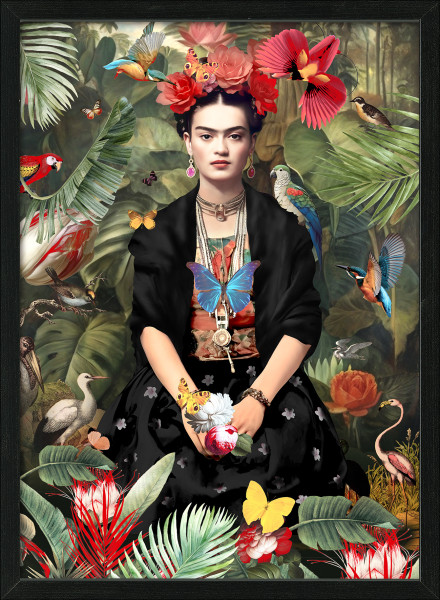 Gerahmtes Bild FRIDA KAHLO III