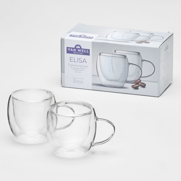 Espressoglas-Set ELISA