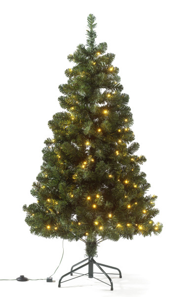 Tannenbaum mit Beleuchtung