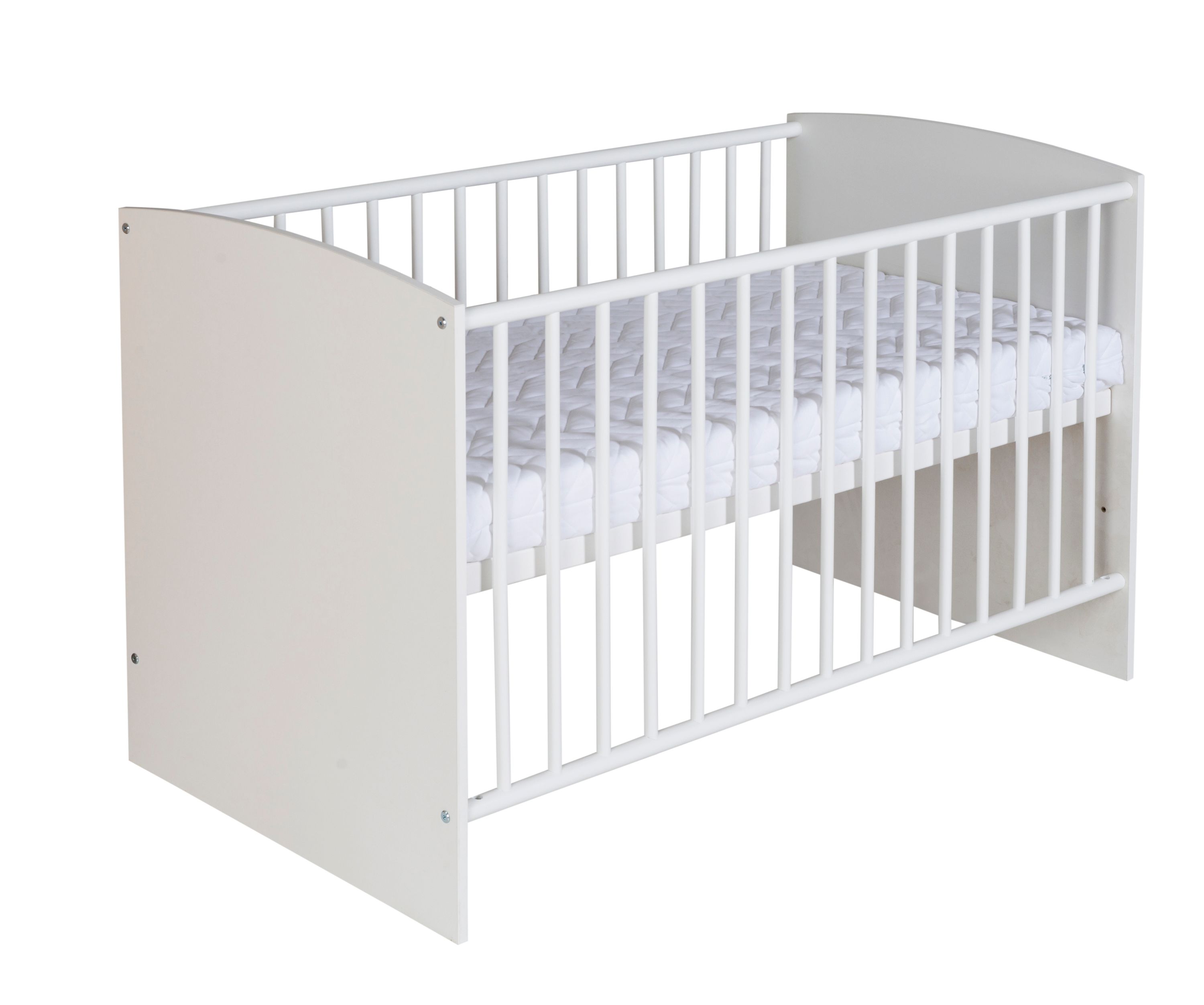 Bett CLASSIC white Baby und Kinderbetten Betten