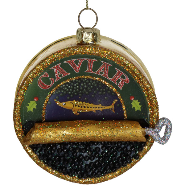 Weihnachtskugel CAVIAR