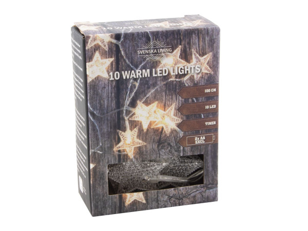 Lichterkette LED STARS