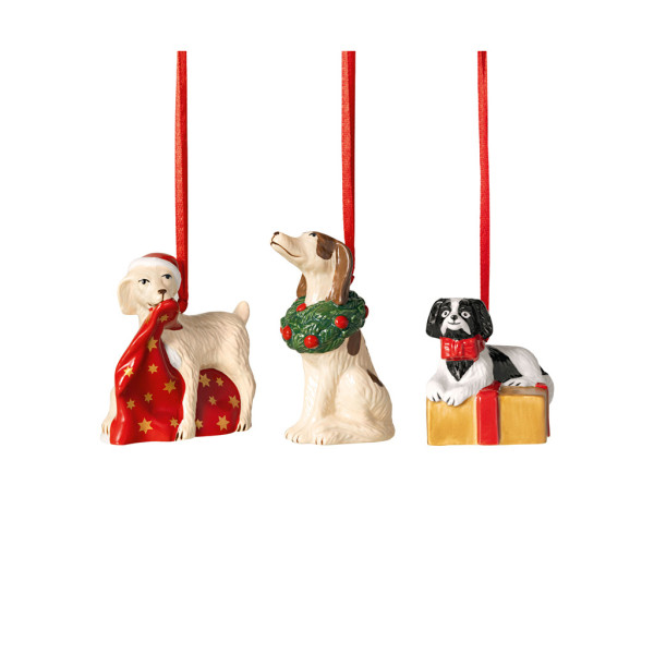 Ornamente-Set Hunde