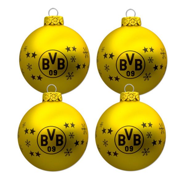 Weihnachtskugel-Set BVB