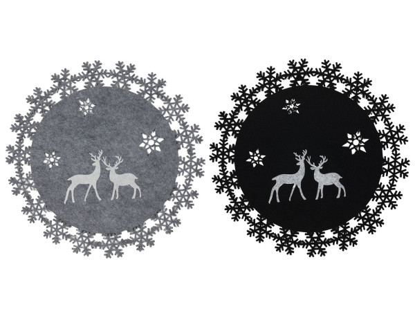 Tischset SNOWFLAKE rund