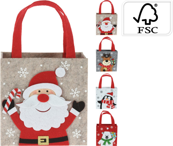 Geschenktasche WEIHNACHTSMANN